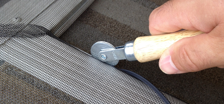 metal screen door repair in Spring Valley